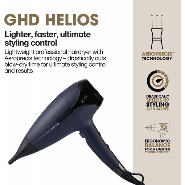 ghd Helios Professional Hair Dryer - Ink Blue
