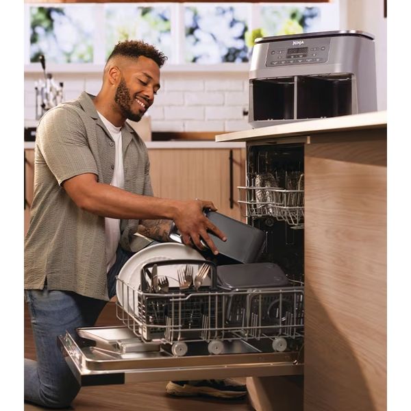 Ninja DZ300UK Dual Zone 7.6L Airfryer - Gun Metal Grey