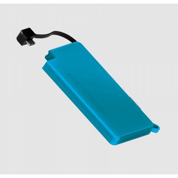 Veho�Pebble Pokket 1000Mah Micro-Sized Keyring Power Bank - Blue