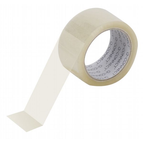 Q-Connect Packaging Tape Clear 50mmx66m