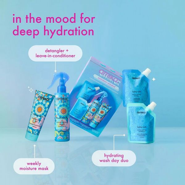 Amika Moisture-Minded Hydration Routine Hair Care Set
