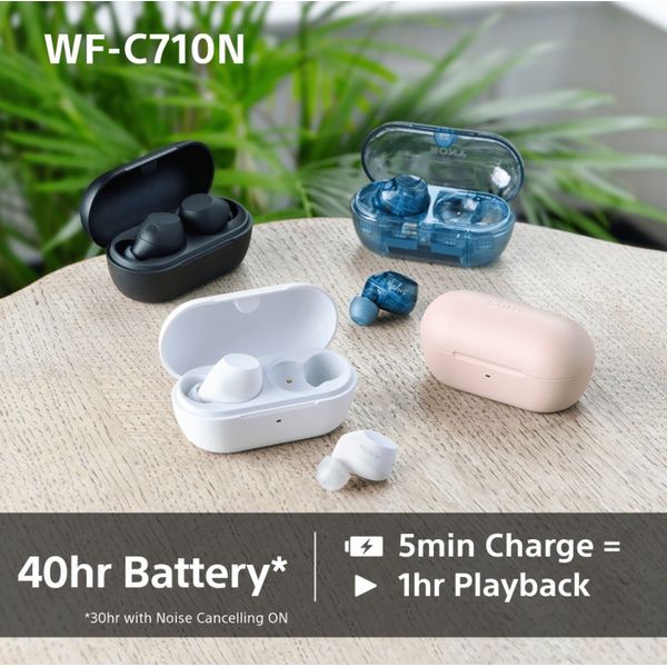 Sony WF-C710 Earbuds - White