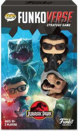 Pop Funkoverse: Jurassic Park 101 - Expandalone Strategy Game