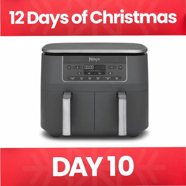 Ninja DZ300UK Dual Zone 7.6L Airfryer - Gun Metal Grey