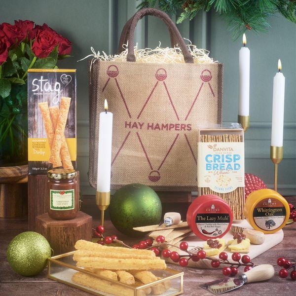 Festive Cheese Pairings Gift Bag