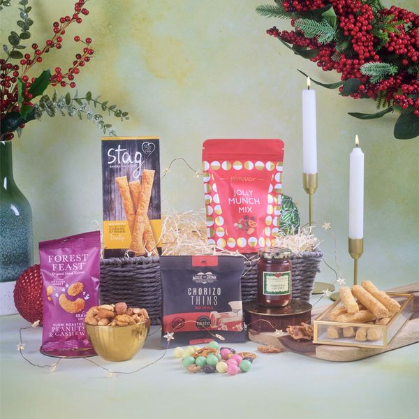 Yuletide Savoury Nibbles Gift Basket