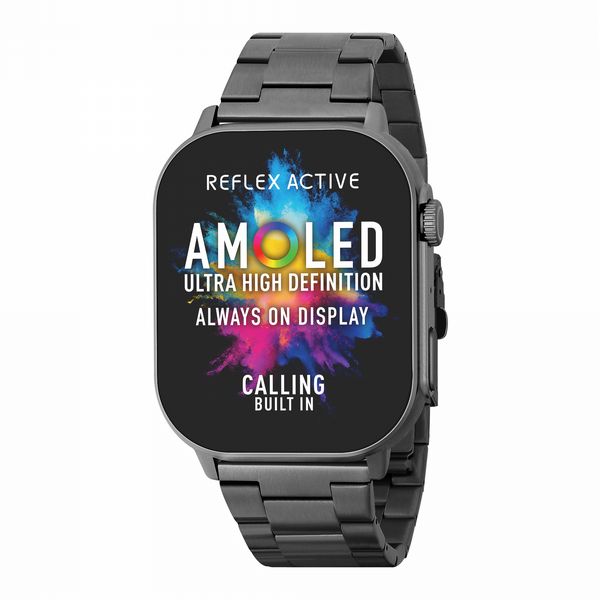Reflex Active Series 29 Smart Calling Amoled Titanium Bracelet Smart Watch