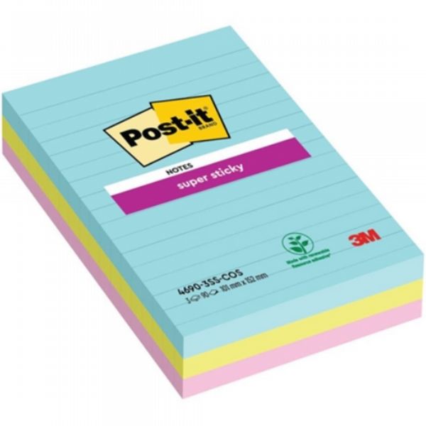 Post-it XXL S/Sticky Miami Notes