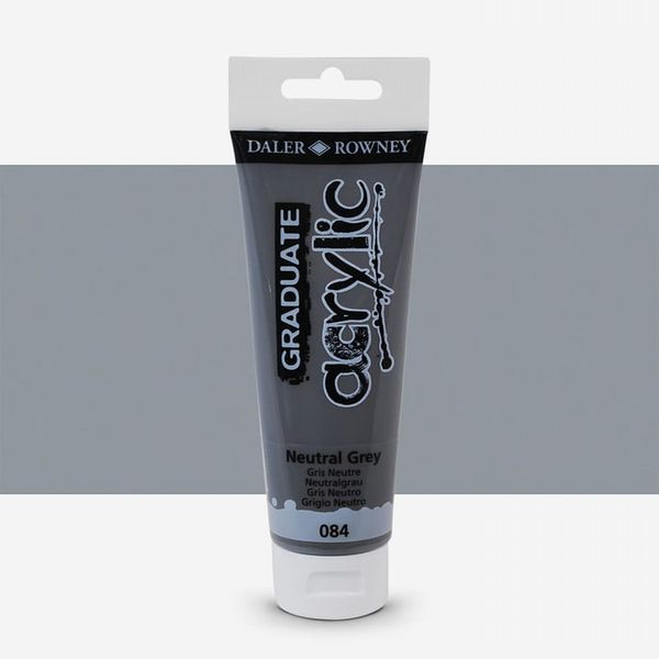 Graduate Acrylic 120ml Neutral Grey