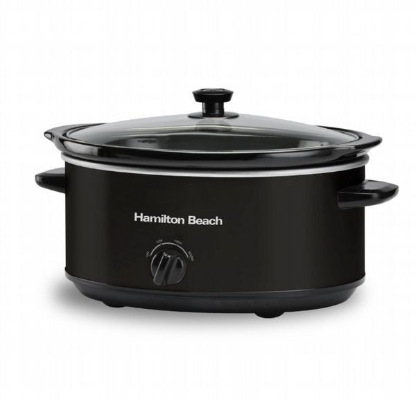 Hamilton Beach 6.5L Slow Cooker Black