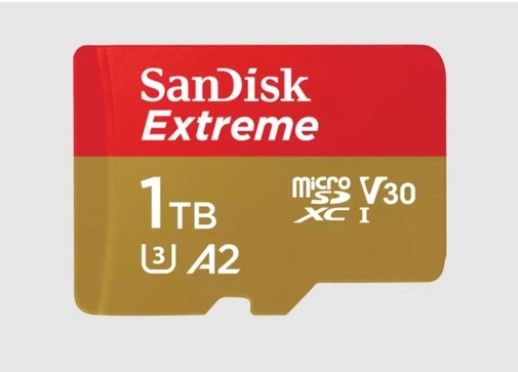Sandisk FC Extreme microSD 1TB & SD AD 1MB