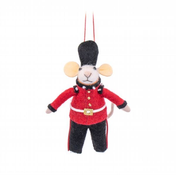 Beefeater Mouse Felt Decoration