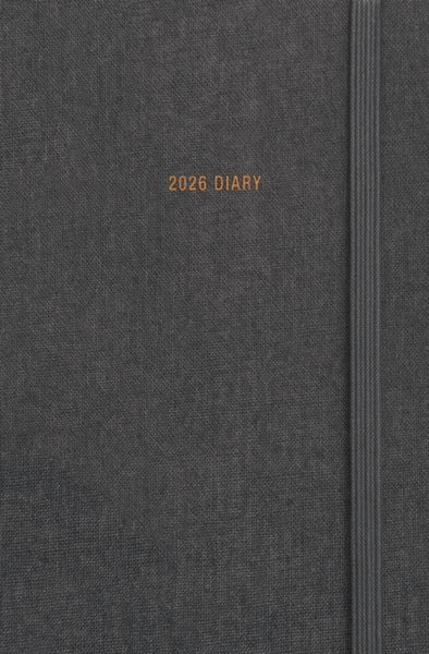 Charcoal Pocket Diary 2026