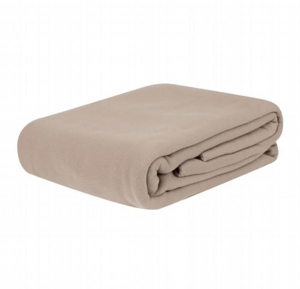 Mitre Essentials Polar Blanket Camel Single