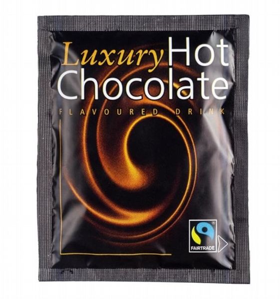 Nutshell Fairtrade�Hot�Chocolate�Sachets�25g (Pack of 100)