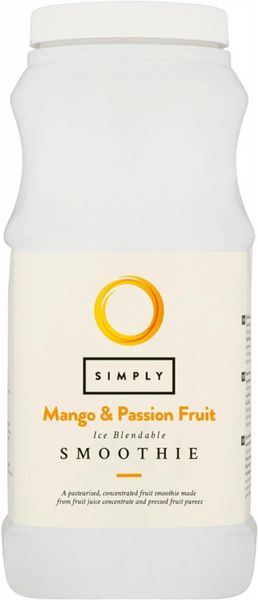 Simply Mango & Passion Fruit Smoothie 1Ltr