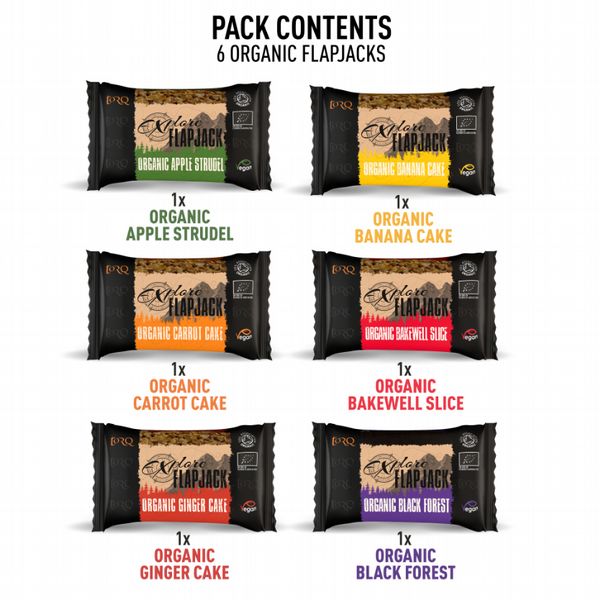 TORQ 6 Explore Flapjack Pack