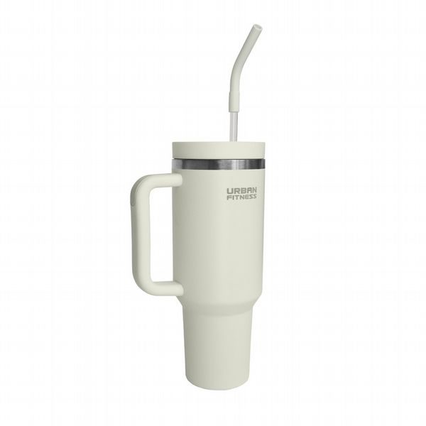 Urban Fitness VitalSip V2 Bottle (Cream, 1200ml / 40oz)